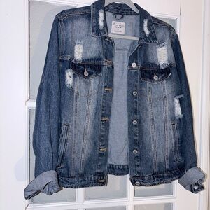 Love Tree Light Blue Denim Jacket